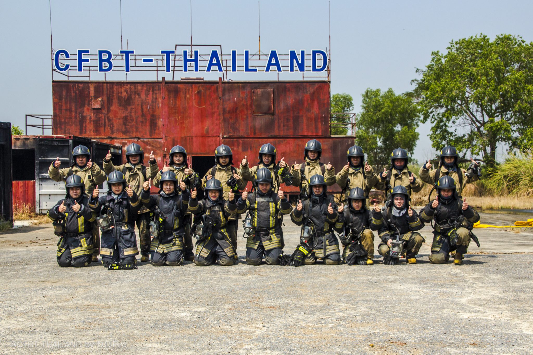 หลักสูตร CFBT-I Fire Behavior พฤติกรรมไฟ, อบรมดับเพลิงภายในอาคาร