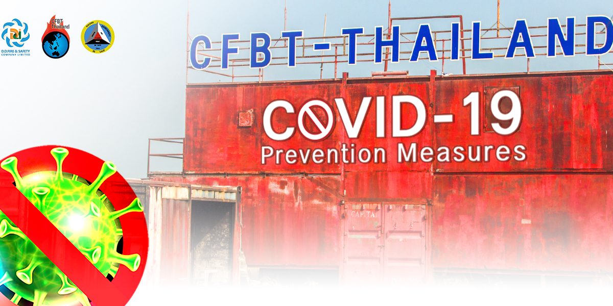 มาตรการควบคุมป้องกันของศูนย์ฝึกฯ CFBT-Thailand